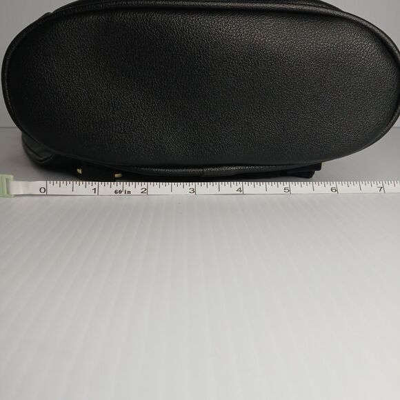 New Juicy Couture Black Leather Mini Backpack Purse - Picture 7 of 10